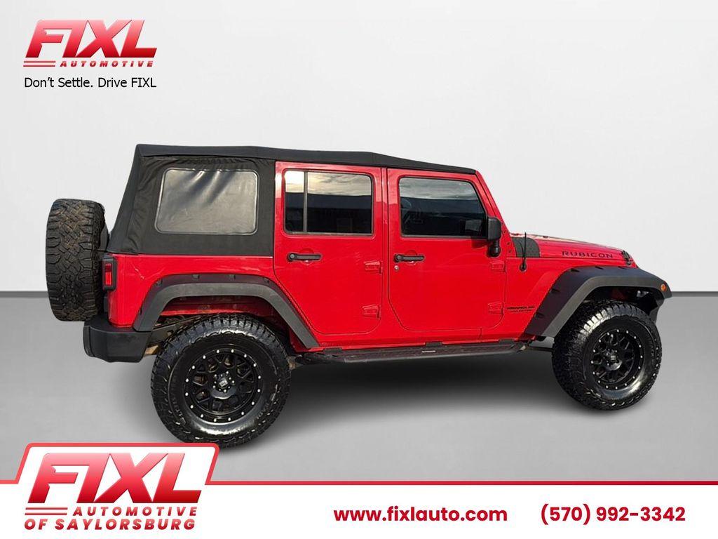 used 2015 Jeep Wrangler Unlimited car, priced at $18,750