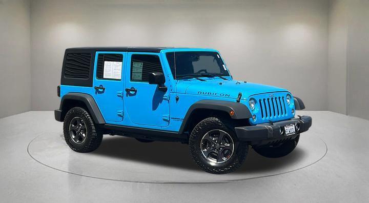 used 2017 Jeep Wrangler Unlimited car, priced at $27,124