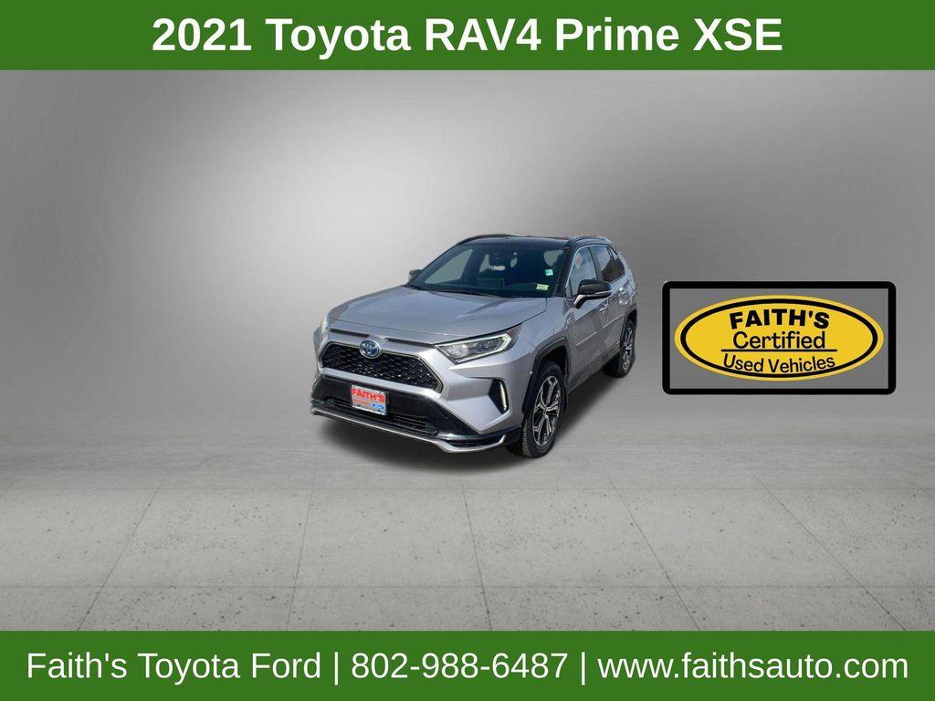 used 2021 Toyota RAV4 Prime car, priced at $30,898