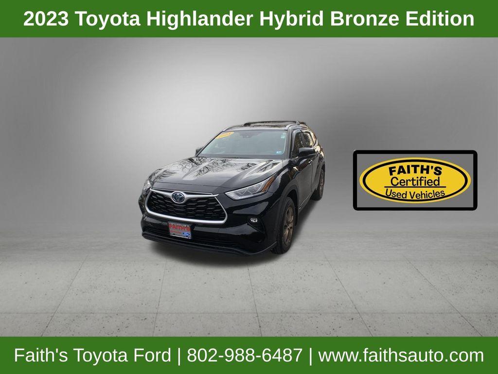 used 2023 Toyota Highlander Hybrid car, priced at $39,998