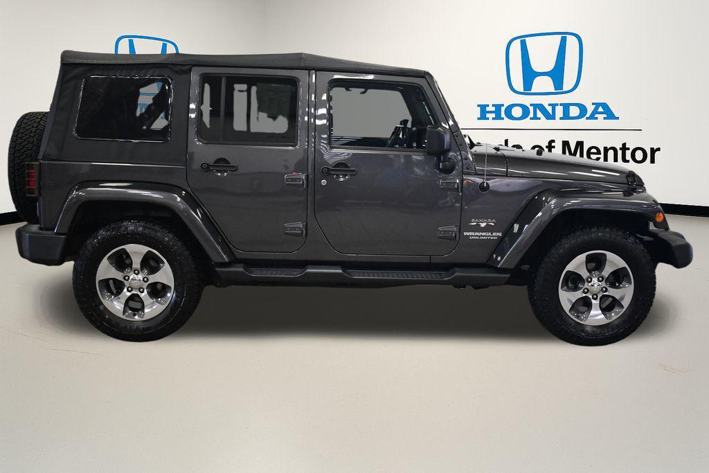 used 2017 Jeep Wrangler Unlimited car, priced at $16,450
