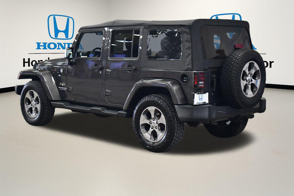 used 2017 Jeep Wrangler Unlimited car, priced at $16,450
