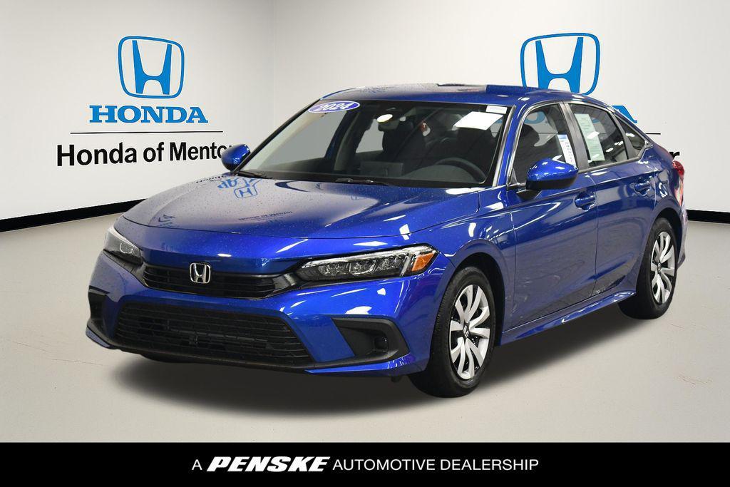 used 2024 Honda Civic car, priced at $23,550