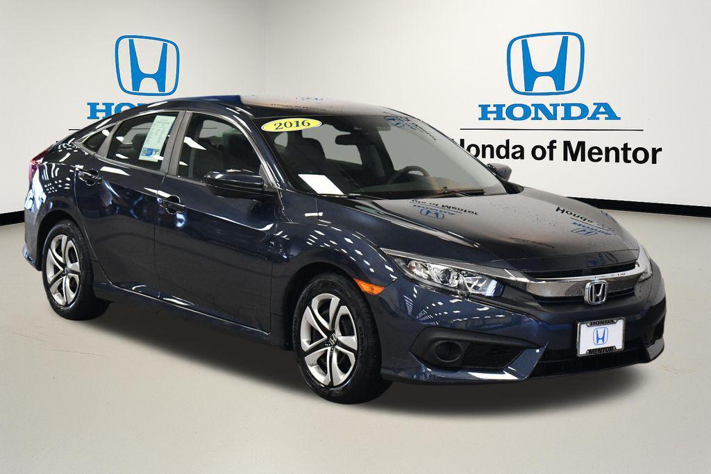 used 2016 Honda Civic car, priced at $15,350