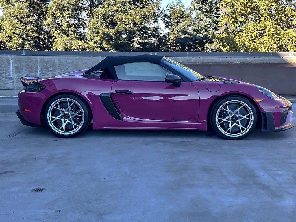new 2024 Porsche 718 Spyder car, priced at $234,894