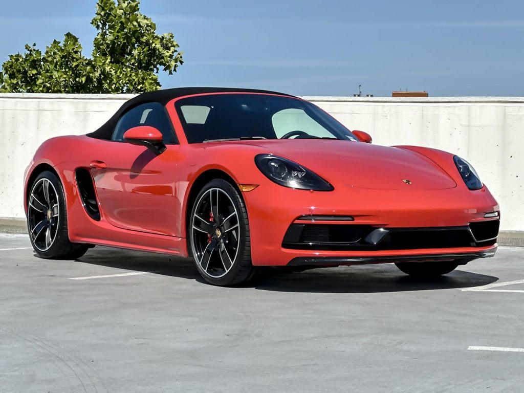 used 2023 Porsche 718 Boxster car, priced at $79,894