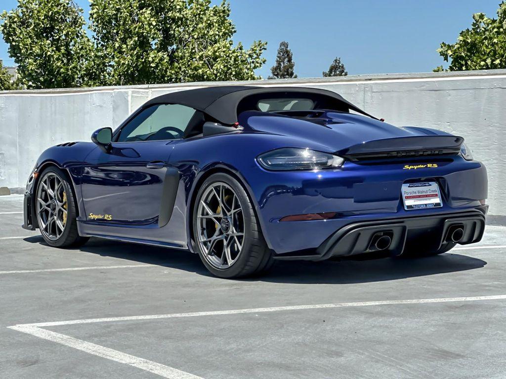 used 2024 Porsche 718 Spyder car, priced at $207,979