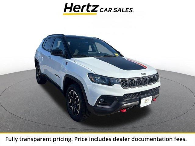 used 2025 Jeep Compass car, priced at $23,379