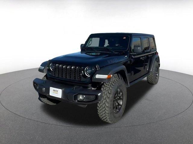 used 2025 Jeep Wrangler car, priced at $35,200