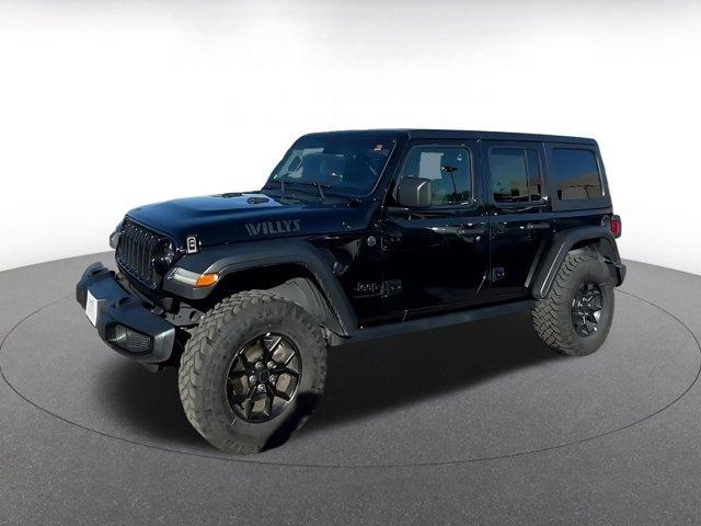 used 2025 Jeep Wrangler car, priced at $35,200