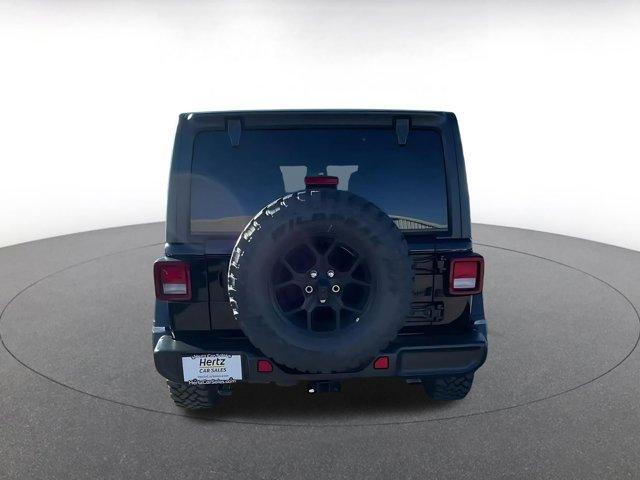 used 2025 Jeep Wrangler car, priced at $35,200