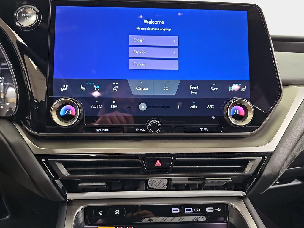 new 2026 Lexus TX 500h car, priced at $76,417