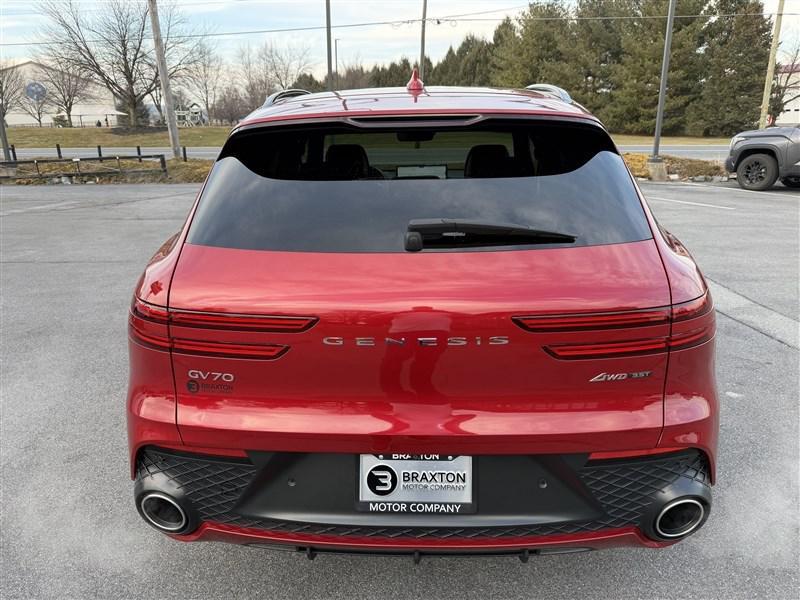 used 2022 Genesis GV70 car, priced at $36,900