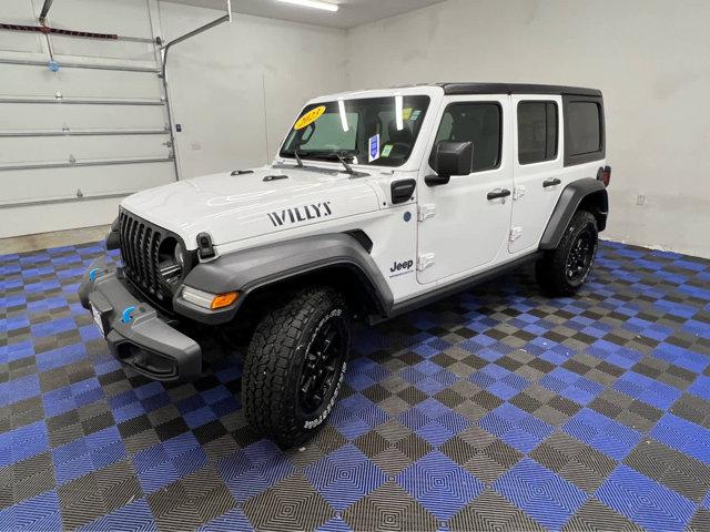 used 2023 Jeep Wrangler 4xe car, priced at $27,527