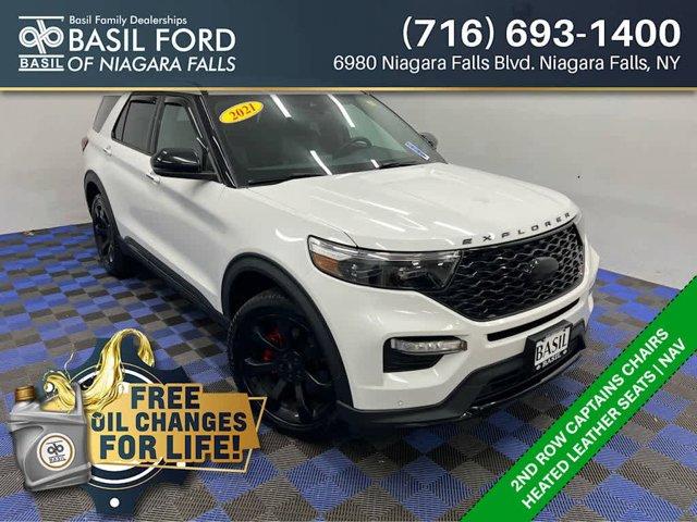 used 2021 Ford Explorer car, priced at $28,265