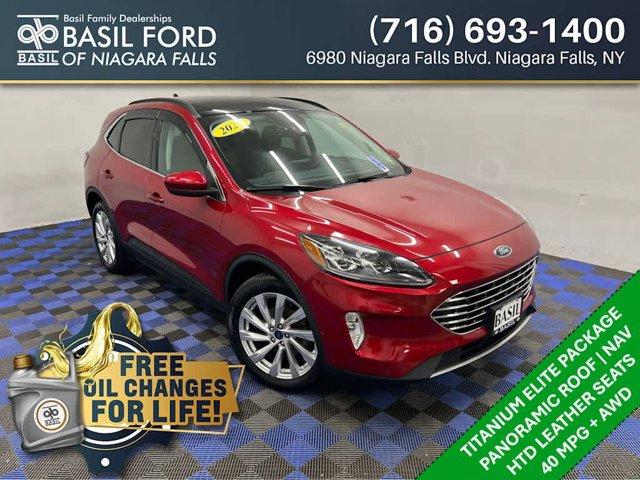used 2021 Ford Escape car, priced at $22,850