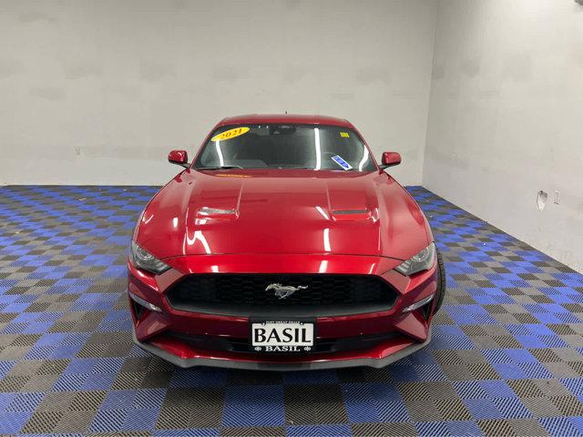 used 2021 Ford Mustang car, priced at $27,000