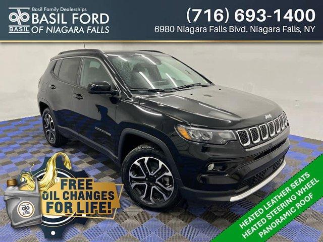 used 2023 Jeep Compass car, priced at $25,349