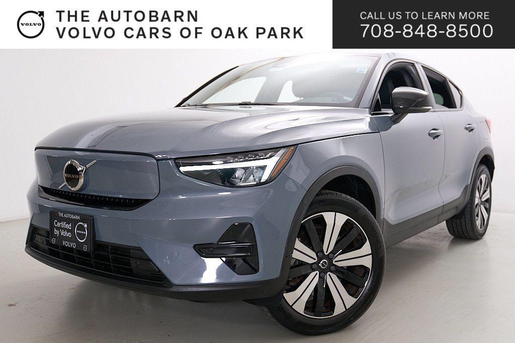 used 2023 Volvo C40 Recharge Pure Electric car, priced at $26,995