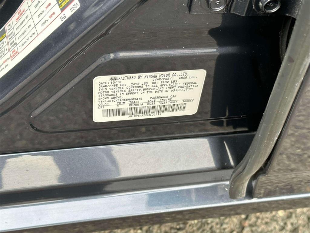 used 2011 INFINITI G37x car, priced at $9,495