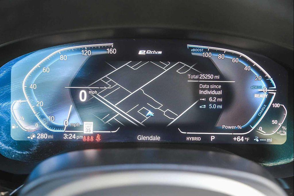 used 2023 BMW 530e car, priced at $38,881