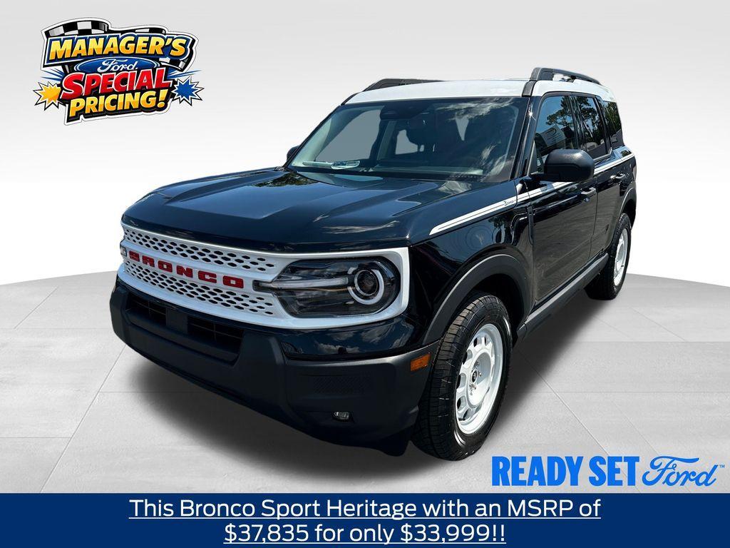 new 2025 Ford Bronco Sport car, priced at $30,999