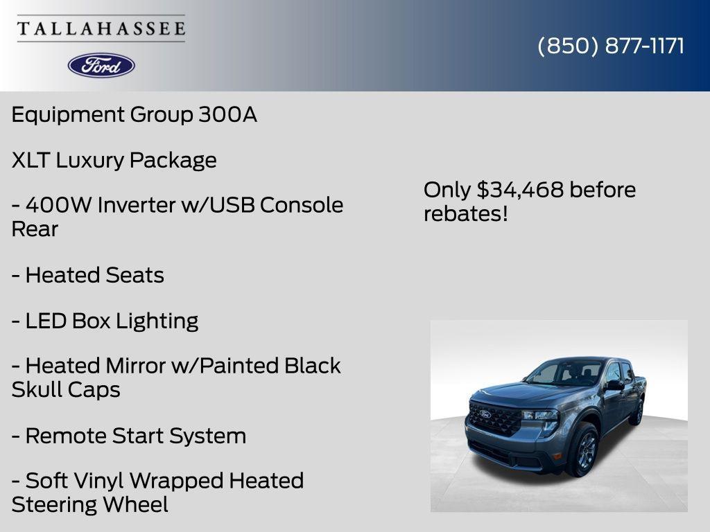 new 2025 Ford Maverick car, priced at $33,468