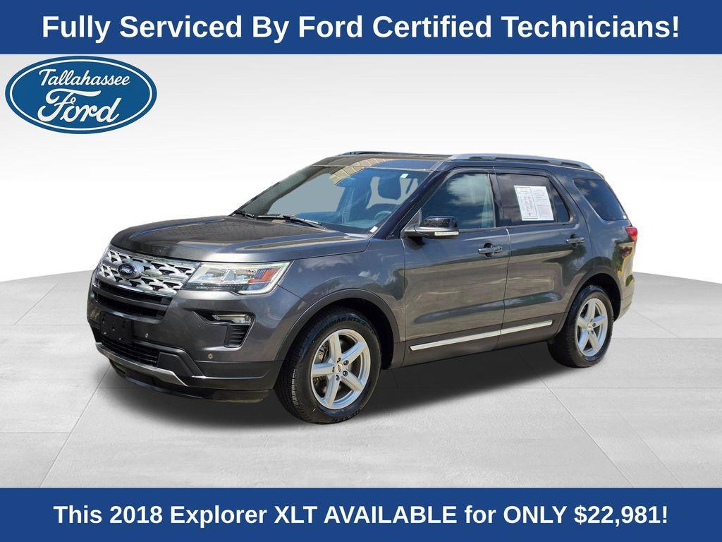 used 2018 Ford Explorer car, priced at $17,532