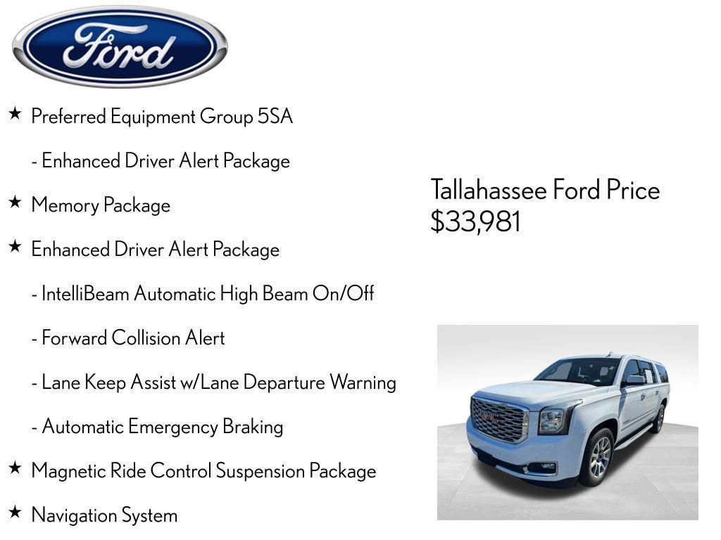 used 2020 GMC Yukon XL car, priced at $21,885