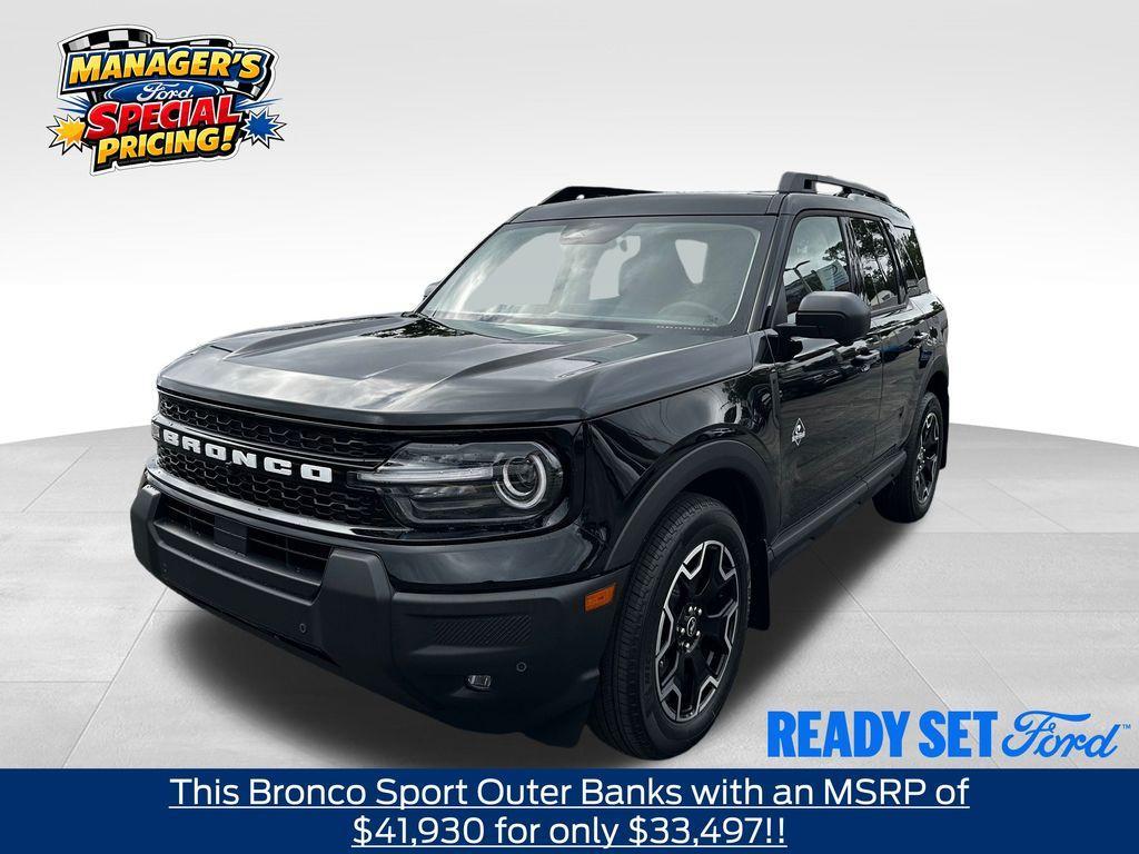 new 2025 Ford Bronco Sport car, priced at $33,497