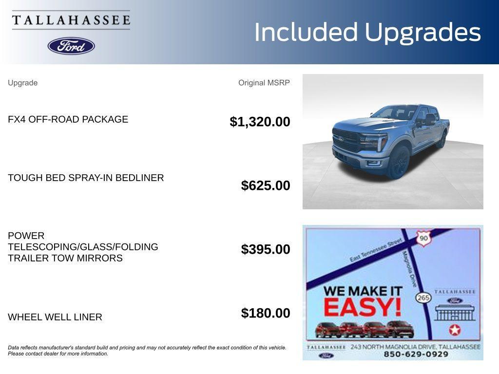 new 2025 Ford F-150 car, priced at $70,993