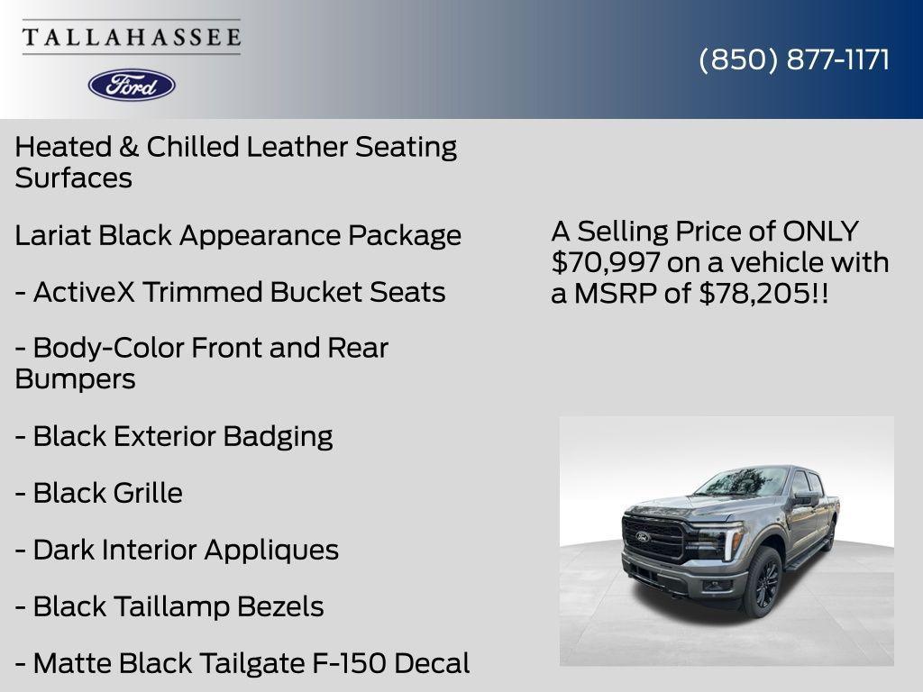 new 2026 Ford F-150 car, priced at $70,997