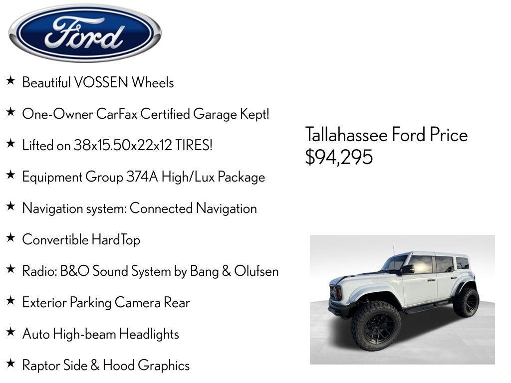 used 2024 Ford Bronco car, priced at $81,981