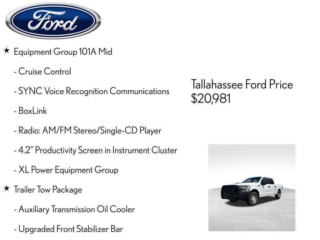 used 2015 Ford F-150 car, priced at $15,991
