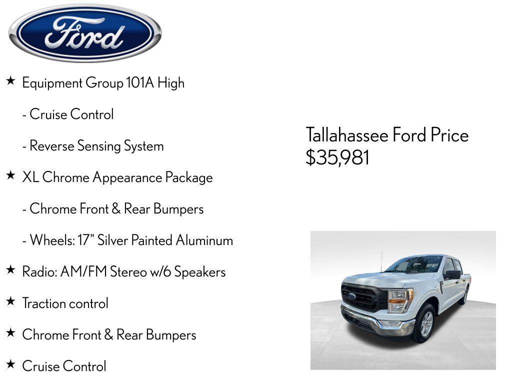used 2022 Ford F-150 car, priced at $31,871
