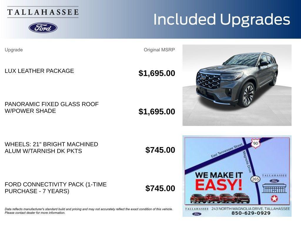 new 2026 Ford Explorer car, priced at $51,997