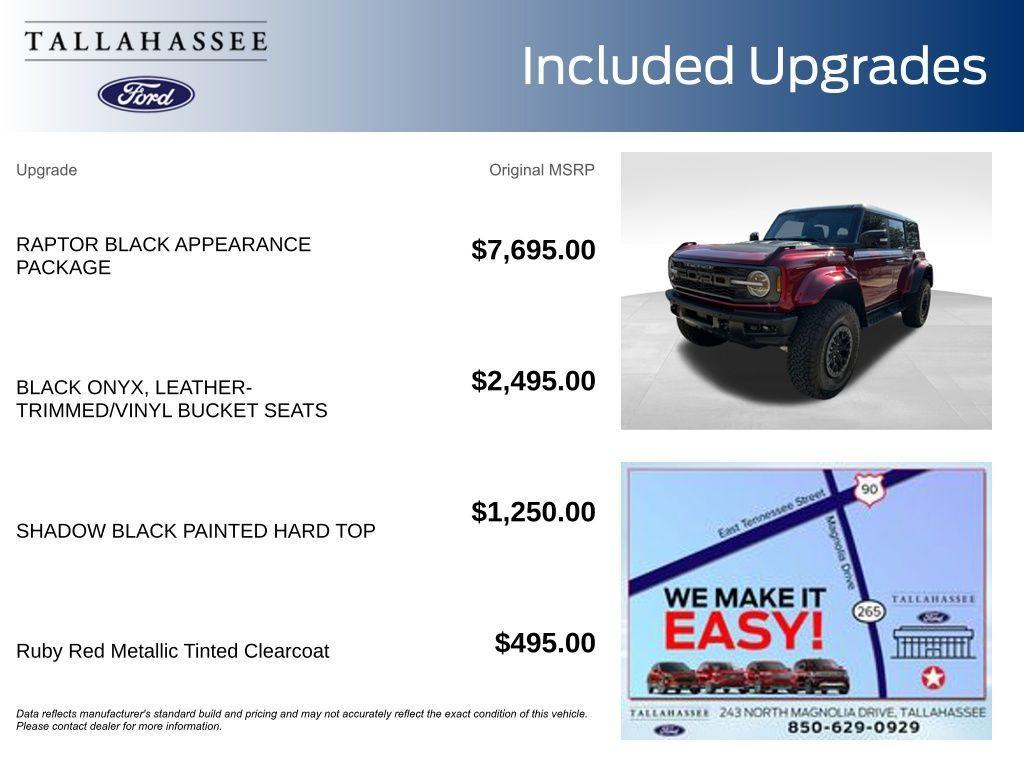 new 2025 Ford Bronco car, priced at $88,994