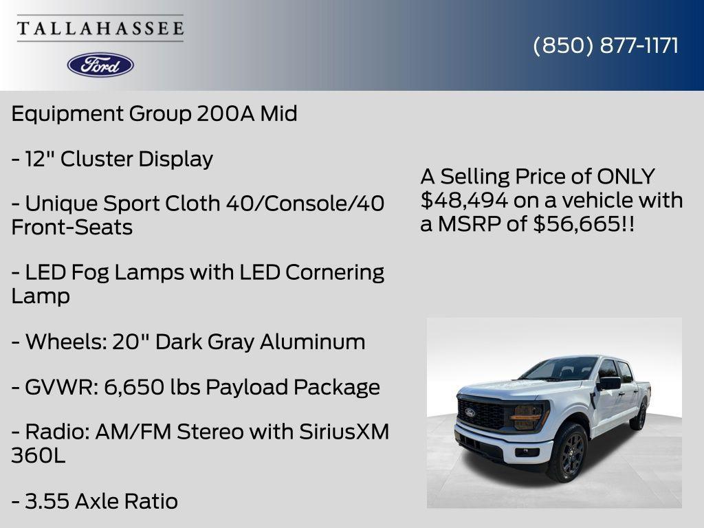new 2026 Ford F-150 car, priced at $48,494