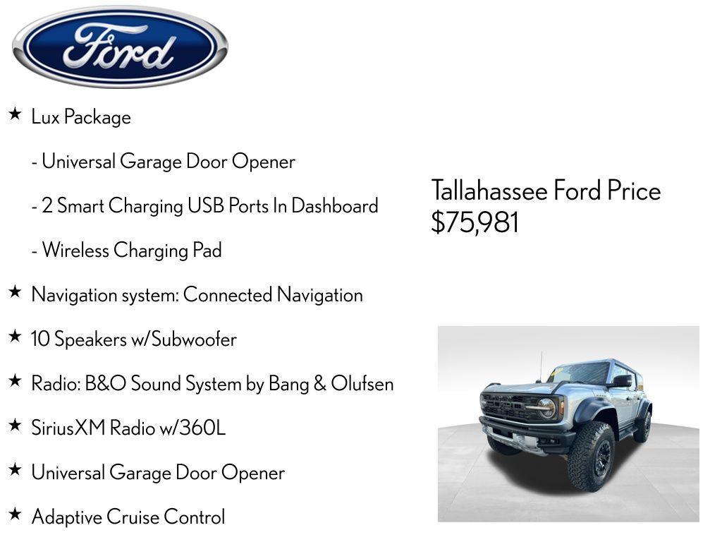 used 2023 Ford Bronco car, priced at $65,791