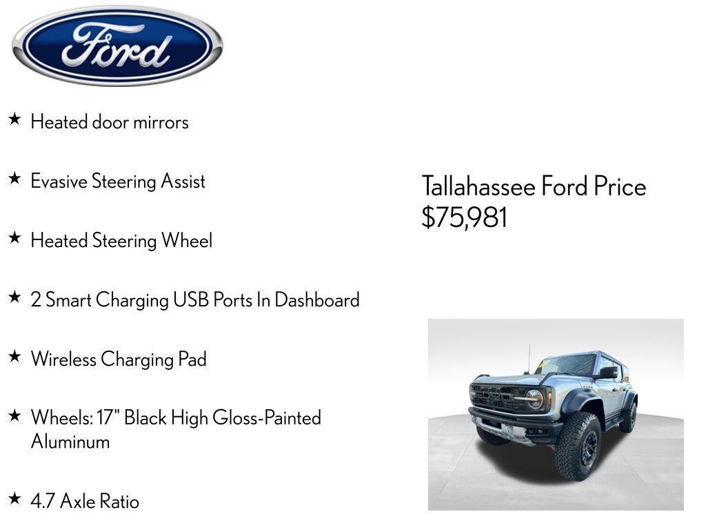 used 2023 Ford Bronco car, priced at $65,791