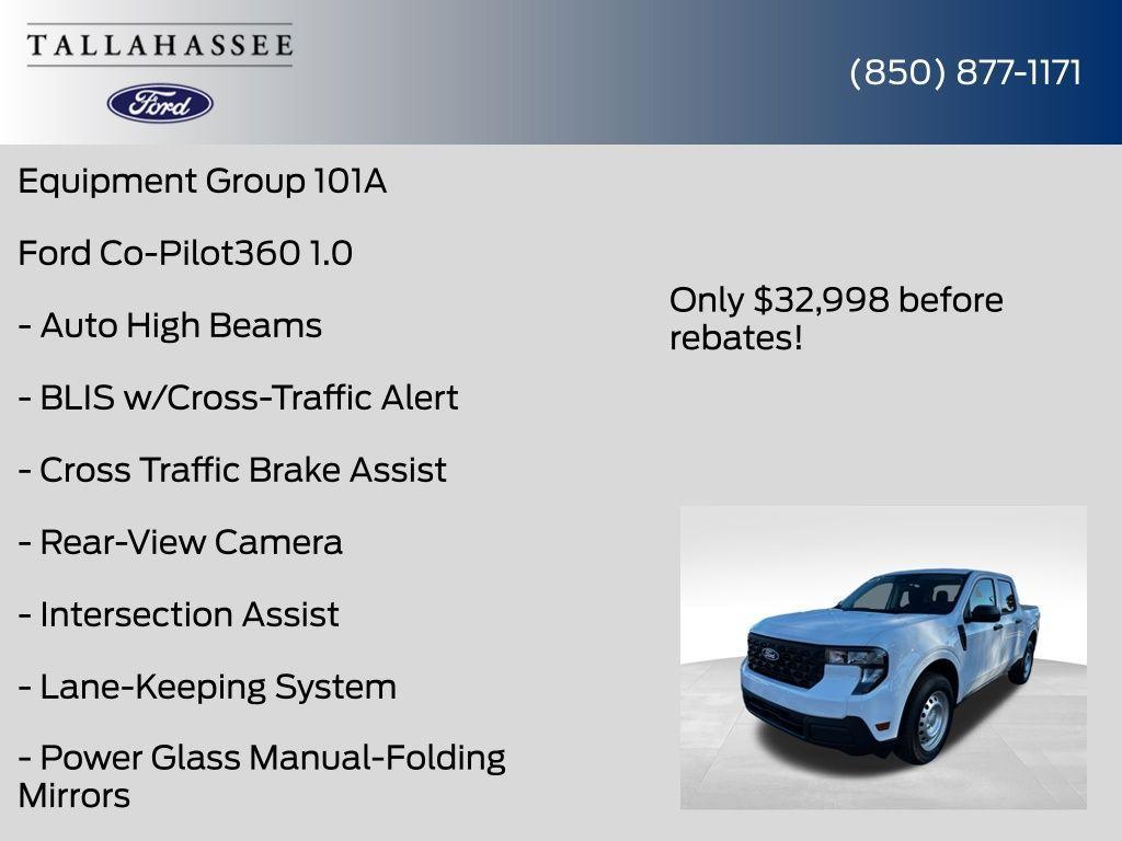 new 2025 Ford Maverick car, priced at $30,995