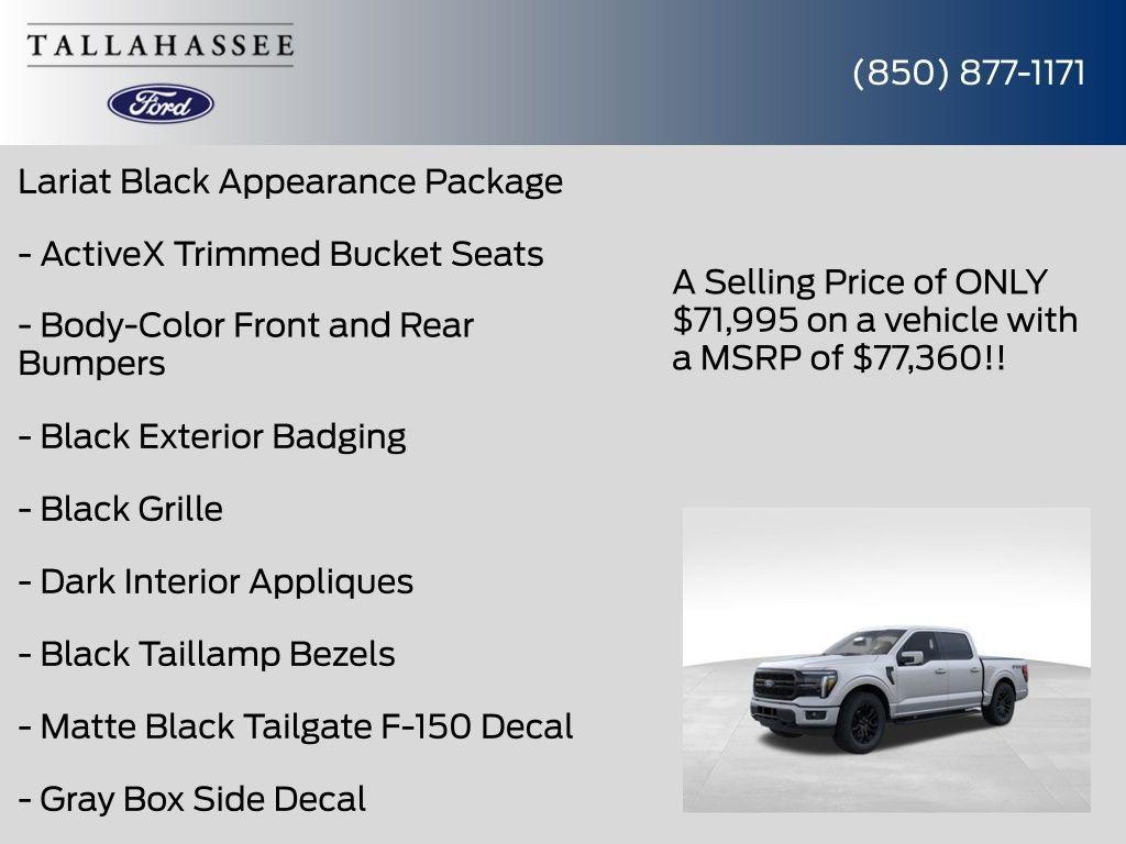 new 2026 Ford F-150 car, priced at $71,995