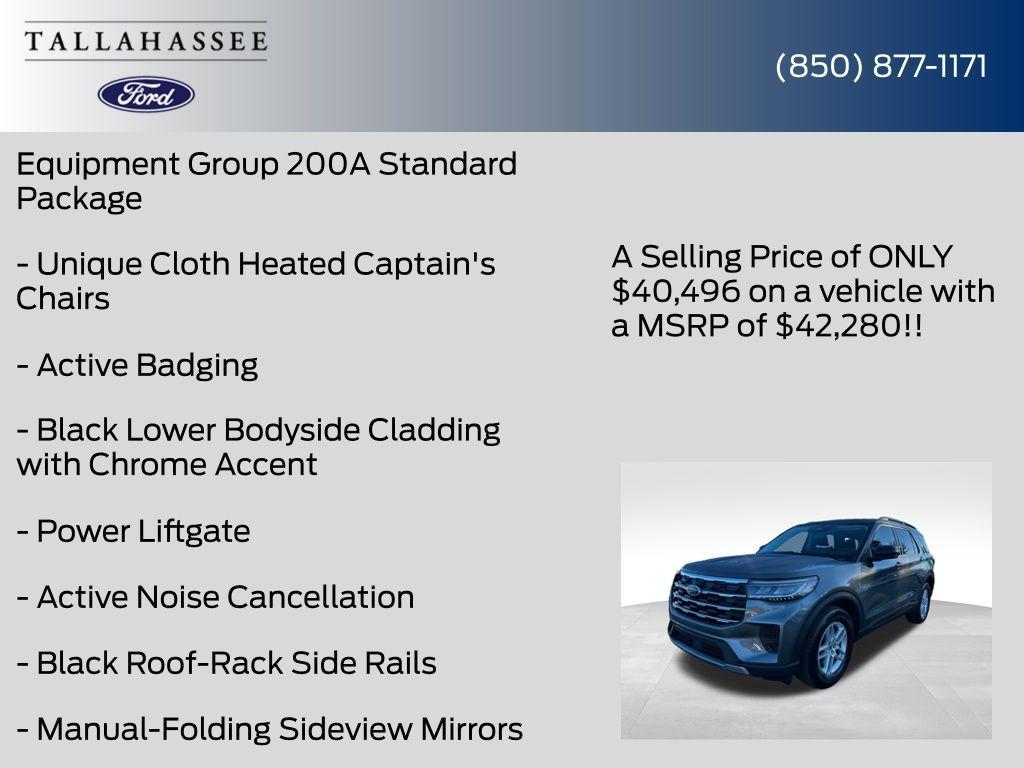 new 2026 Ford Explorer car, priced at $36,998