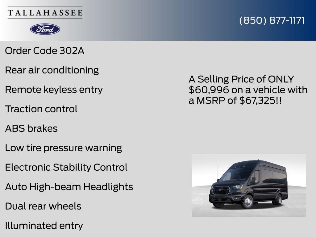 new 2025 Ford Transit-350 car, priced at $60,996