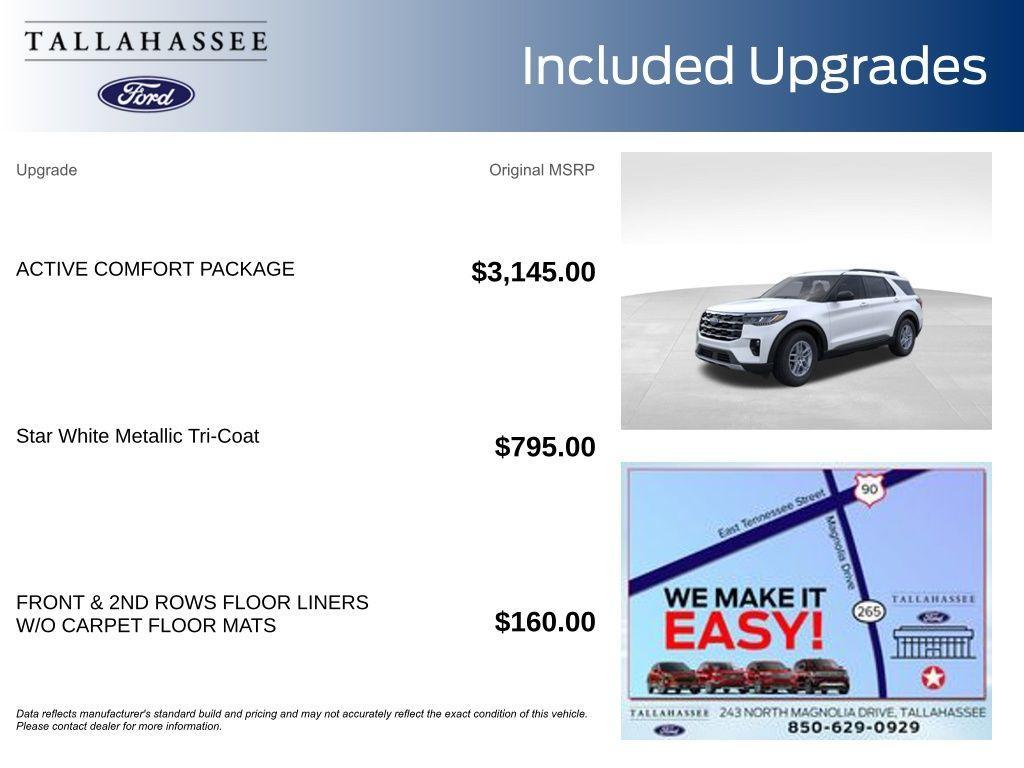 new 2026 Ford Explorer car, priced at $37,996