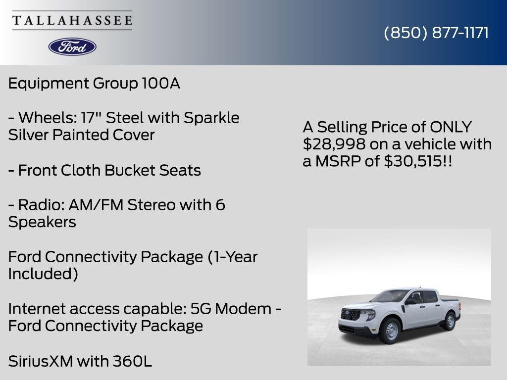 new 2026 Ford Maverick car, priced at $28,998