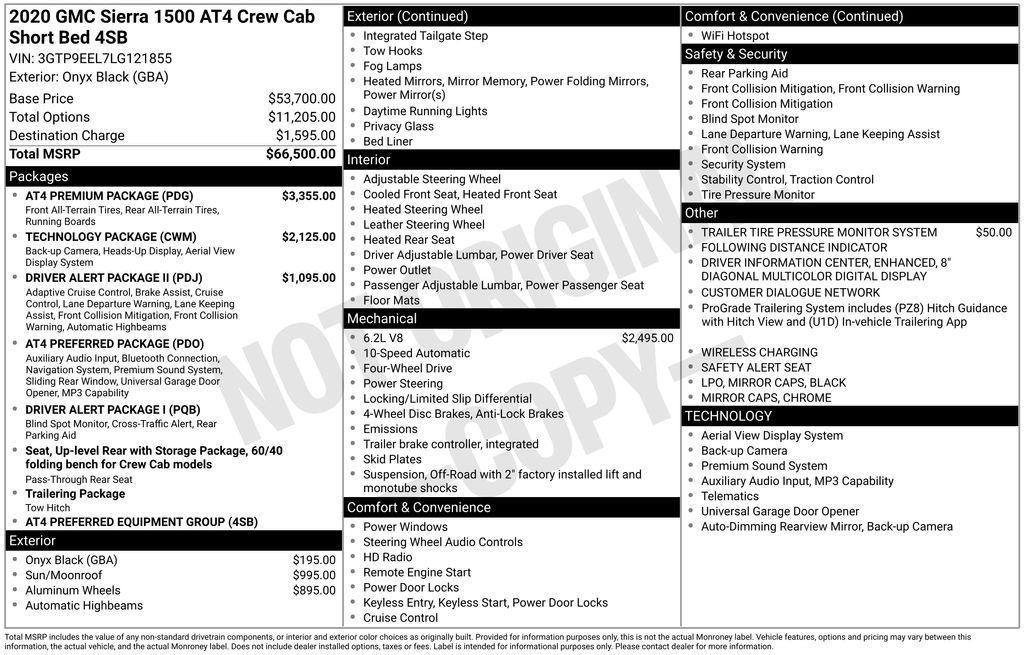 used 2020 GMC Sierra 1500 car, priced at $23,992