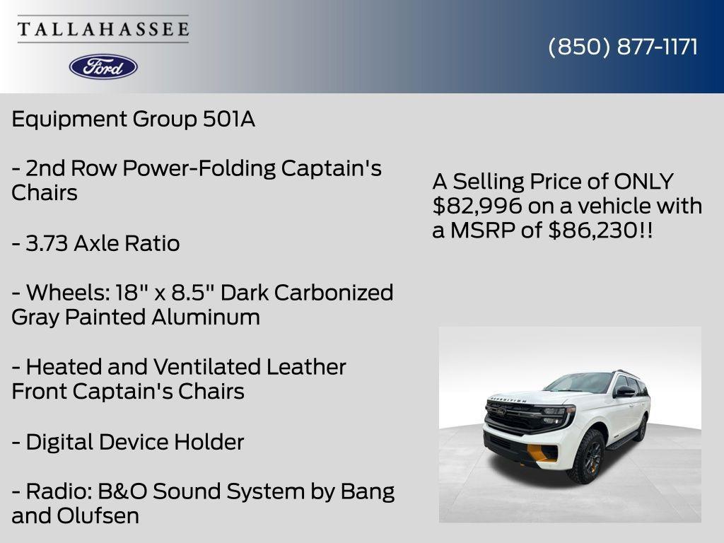 new 2026 Ford Expedition car, priced at $82,996