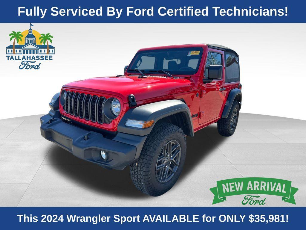 used 2024 Jeep Wrangler car, priced at $29,961