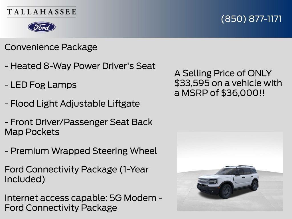 new 2026 Ford Bronco Sport car, priced at $33,595